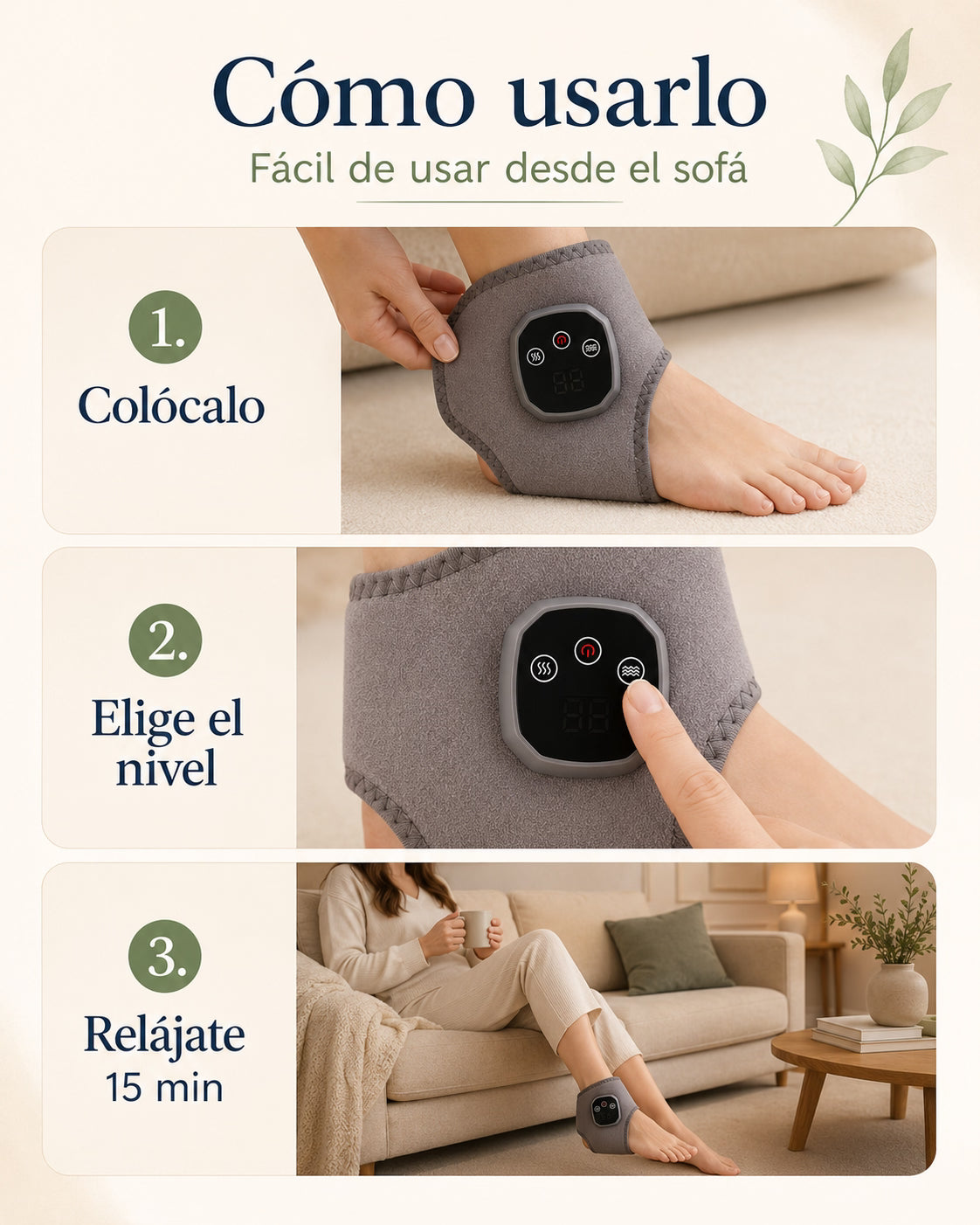 Solvena™ | Masajeador 3 en 1